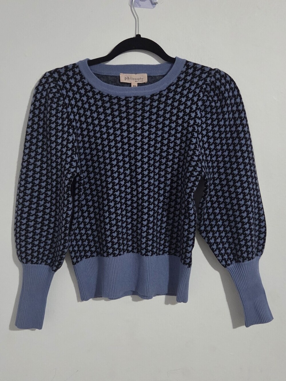 Philosophy Balloon Sleeve Sweater